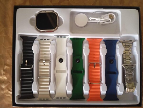 Smart Watch with 7 Wristbands