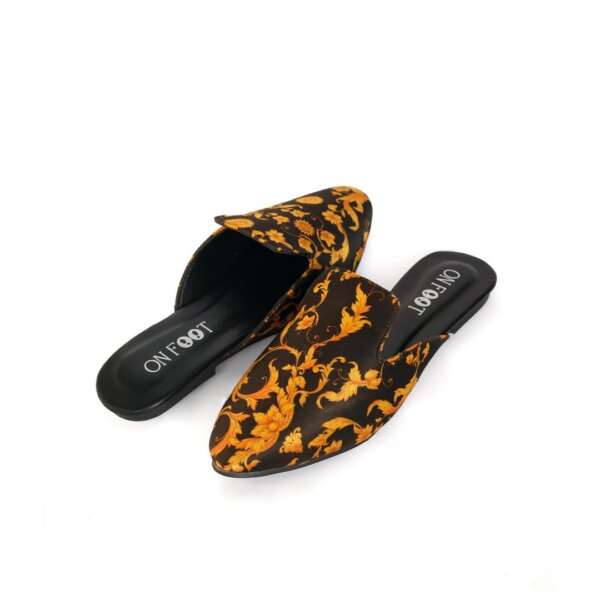 Women's Fabric Fancy Mules - Image 3