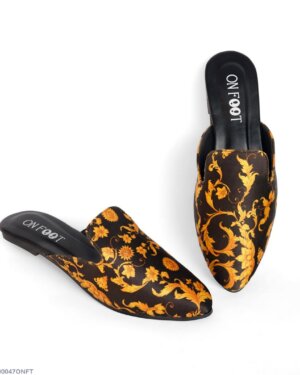 Women's Fabric Fancy Mules