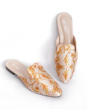 Women's Fabric Fancy Mules