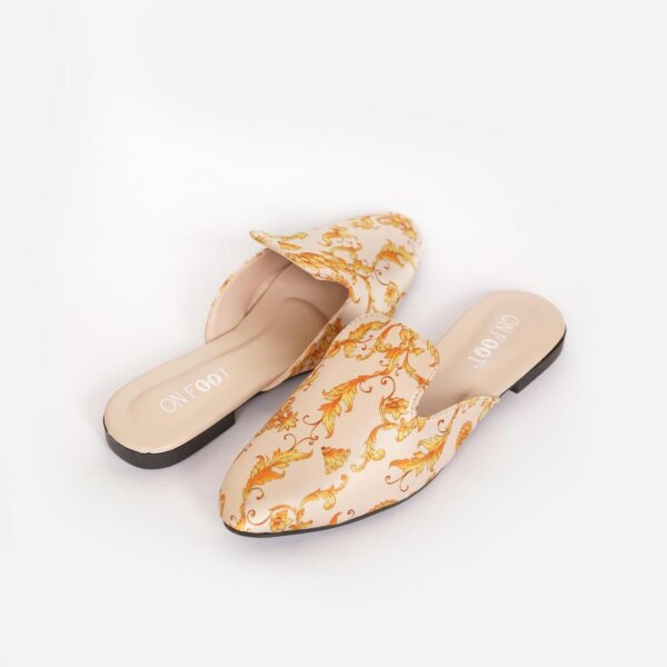 Women's Fabric Fancy Mules - Image 3