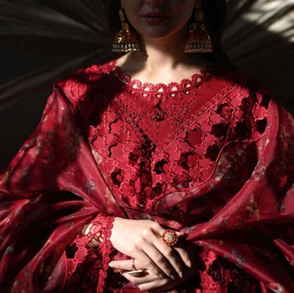 Women Unstitched 3pc Lawn Collection - Image 6