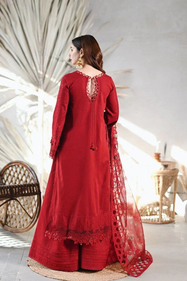 Women Unstitched 3pc Lawn Collection - Image 4
