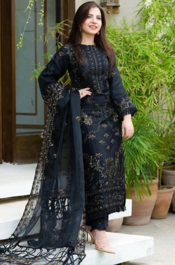 Daneer Unstitched 3 Pc Collection