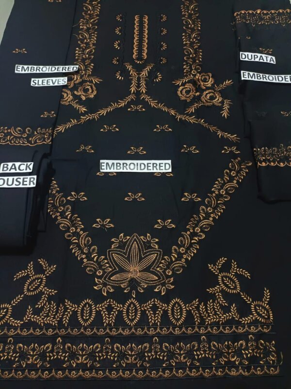 Daneer Unstitched 3 Pc Collection - Image 2