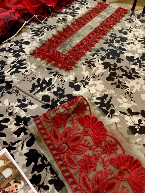 Women Unstitched Lawn Collection - Image 5