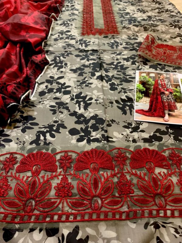 Women Unstitched Lawn Collection - Image 6