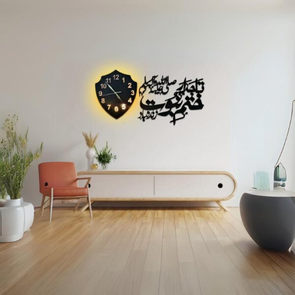 Islamic Analoque Wall Clock - Image 2