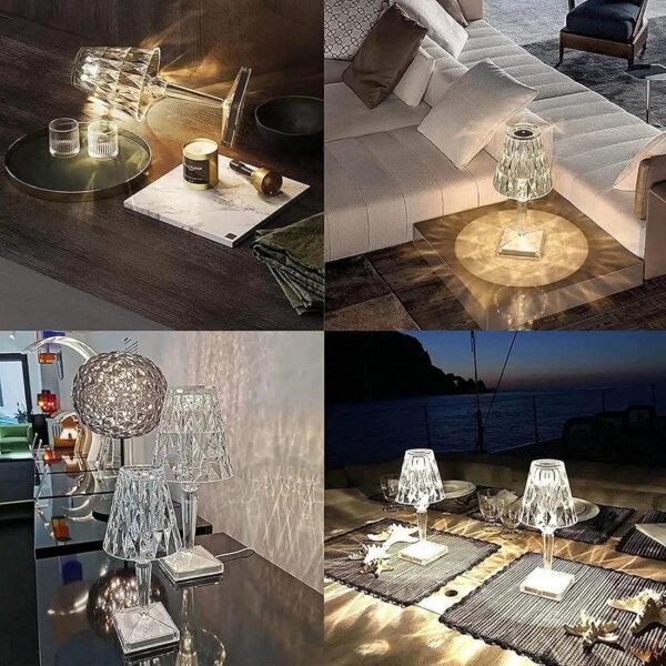 Rechargeable Table Lamp - 5 Watts LED Lighting - Image 6