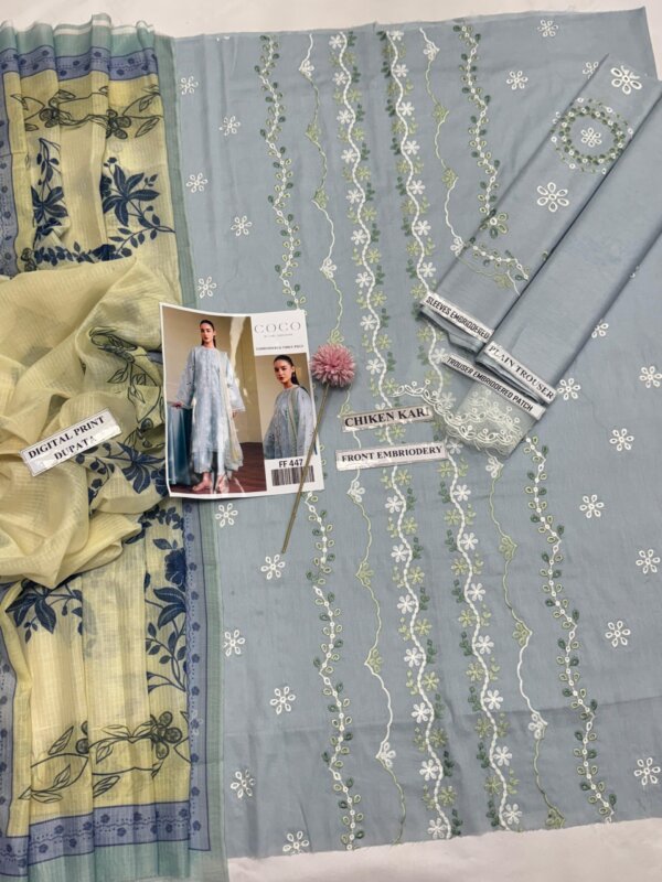 Zara Shahjahan Lawn - Image 5
