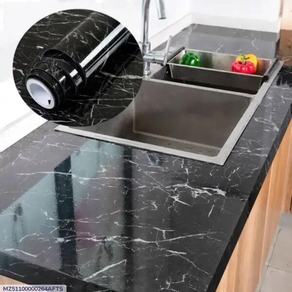 DIY Design Wall Marble Sheet - 1 Pc Self-Adhesive Decorative Decor - Image 6