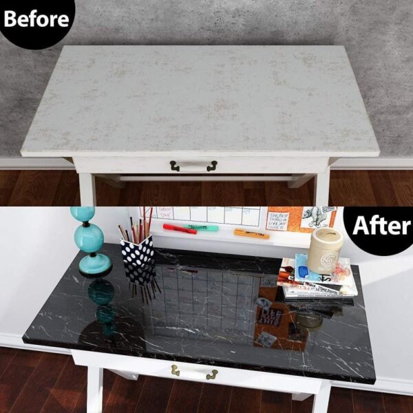 DIY Design Wall Marble Sheet - 1 Pc Self-Adhesive Decorative Decor - Image 11