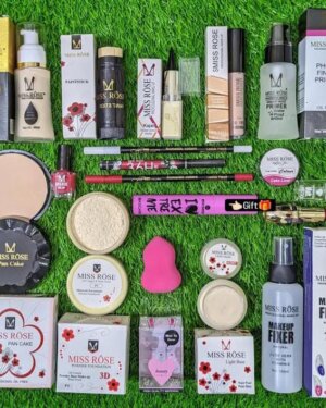 Eid Mega Sale – 17-in-1 Miss Rose & Huda Beauty Makeup Combo Kit