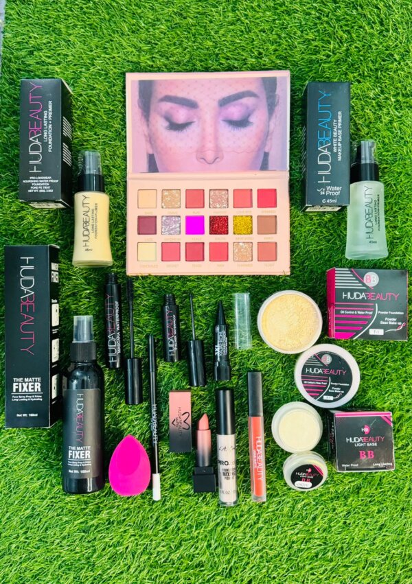 14-in-1 Huda Beauty Makeup Deal – Flat 50% OFF | Complete Eid Glam Kit