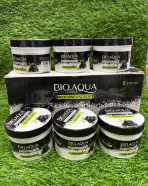 Bioaqua Whitening Facial Kit – 6-Step Skin Brightening & Deep Cleansing Facial