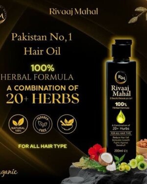 Rivaaj Mahal Hair Oil – Ultimate Hair Fall Solution & Nourishing Growth Elixir