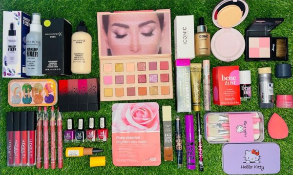 Mega Sale – 24-in-1 Full Makeup Bundle with Up to 35% OFF | Huda Beauty, Miss Rose, Benefit & More