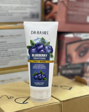 Dr. Rashel Blueberry Brightening Face Wash – For All Skin Types | Daily Glow & Deep Cleanser