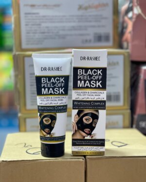 Dr. Rashel Black Peel-Off Face Mask – Whitening Complex | Deep Clean & Skin Brightening