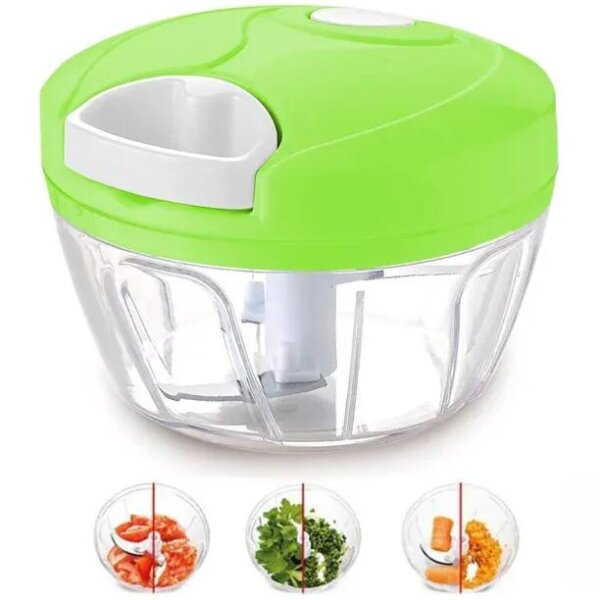Affordable Manual Food Chopper - 1 Pc Easy to Use & BPA-Free - Image 4