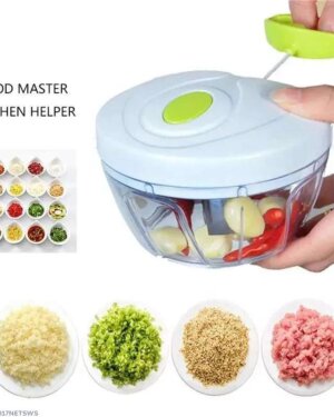 Affordable Manual Food Chopper - 1 Pc Easy to Use & BPA-Free