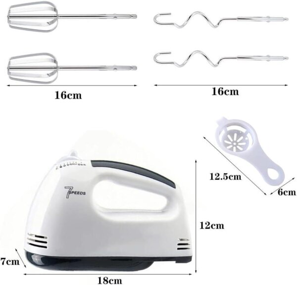 Dishwasher-Safe For Easy Cleanup Hand Mixer - Image 2