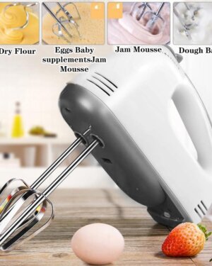 Dishwasher-Safe For Easy Cleanup Hand Mixer