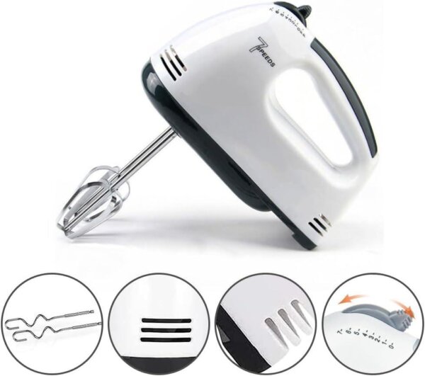 Dishwasher-Safe For Easy Cleanup Hand Mixer - Image 4