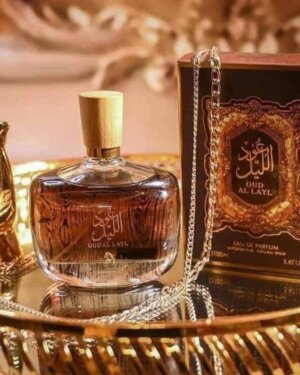 Long Lasting Oud Perfume 100 Ml- Captivating Fragrance for Men, Oul Al Layl