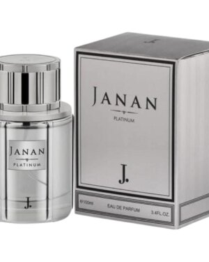 Janan Platinum: Long Lasting Spicy Citrus Perfume for Men - 100ml