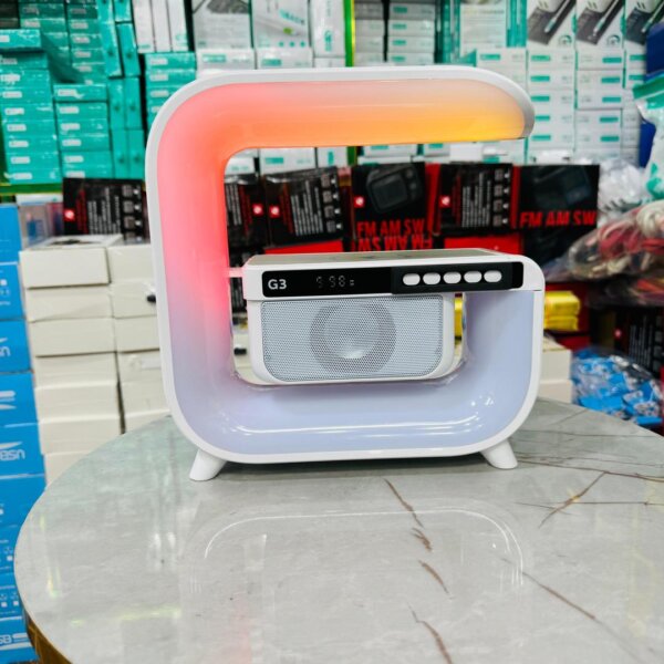 LED Wireless Speaker& Wireless Charger For Mobile - Image 3