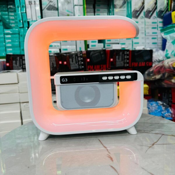 LED Wireless Speaker& Wireless Charger For Mobile