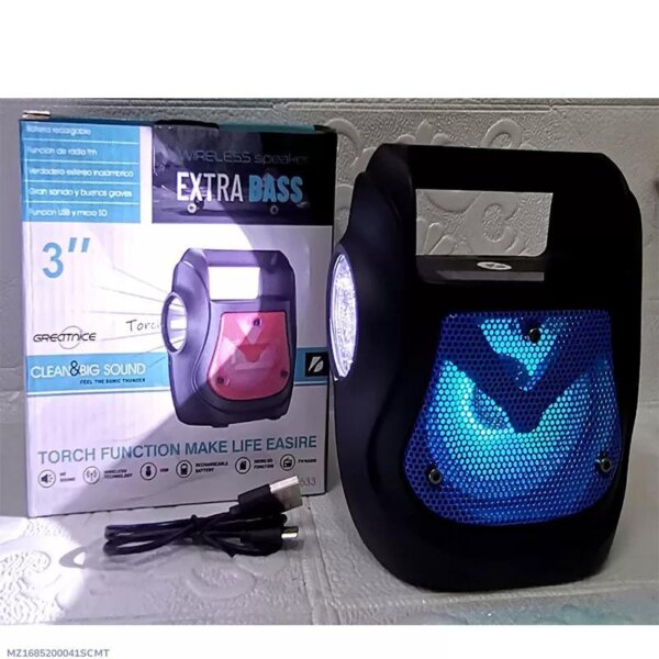 Wireless Speaker with Extra Bass