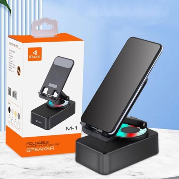 Bluetooth Speaker With Mobile Holder
