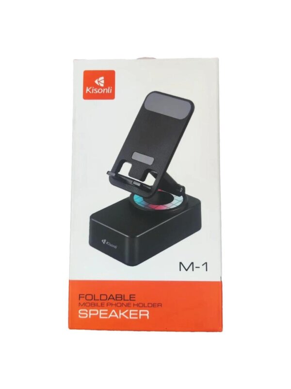 Bluetooth Speaker With Mobile Holder - Image 3