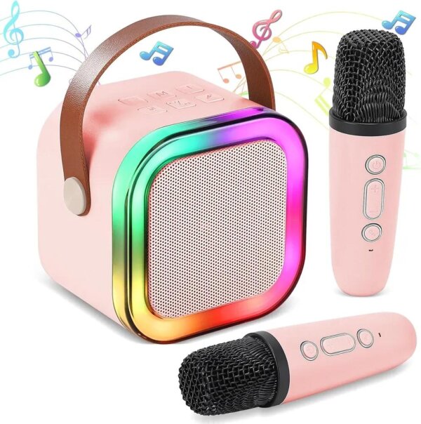 2 Pcs Portable LED Wireless Speakers - Image 2