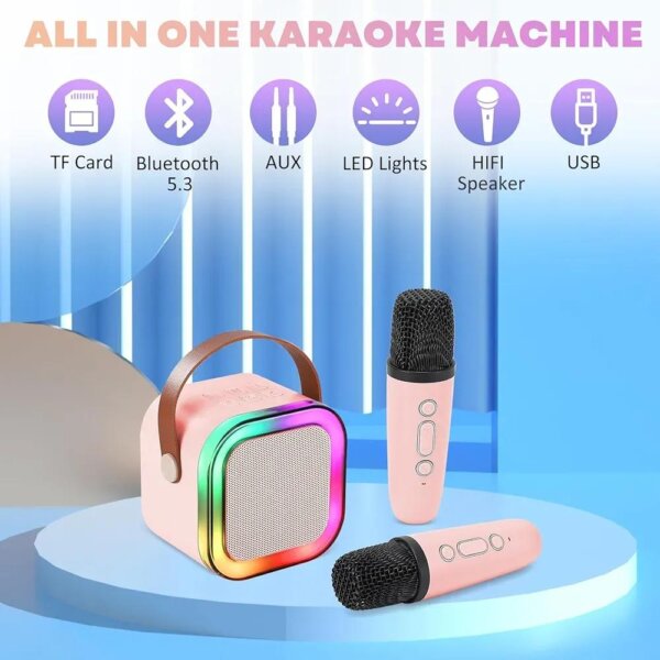 2 Pcs Portable LED Wireless Speakers - Image 3