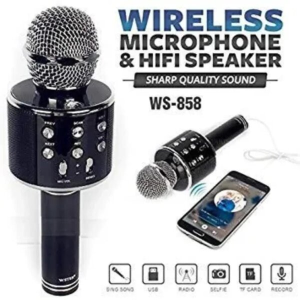 Wireless Mic With Speaker - Image 2