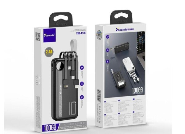4 In 1 Charging Power Bank