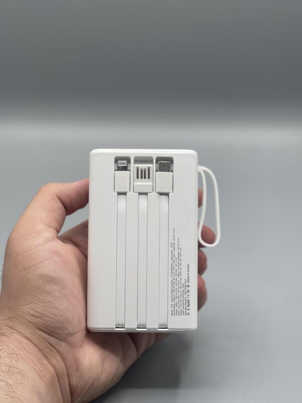 Powerbank With 4 Charging cables - Image 4