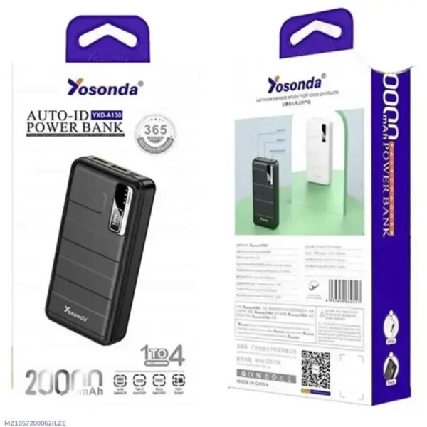 Power Bank For Up To 3 Devices