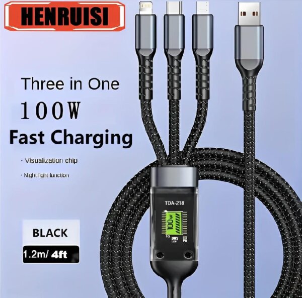 3 in 1 Charging Cable