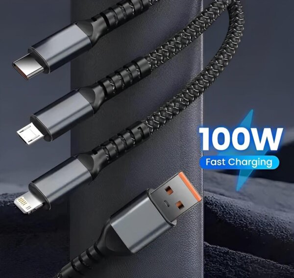 3 in 1 Charging Cable - Image 5