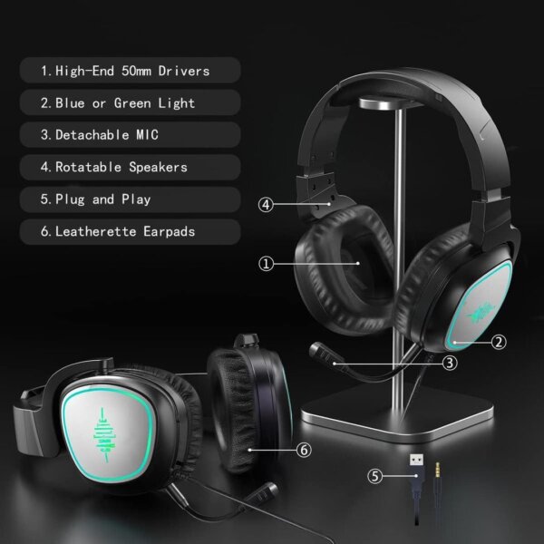 GAMELITE G1P Gaming Headset - Image 3