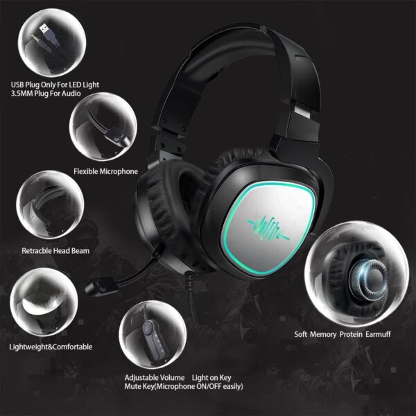 GAMELITE G1P Gaming Headset - Image 7