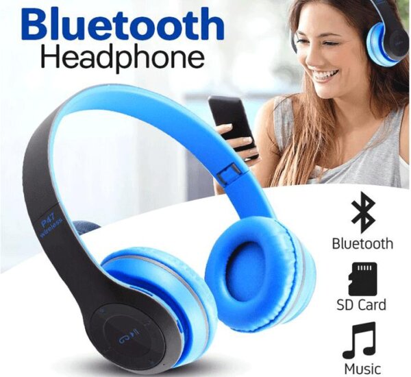 Wireless Bluetooth Foldable Headset - Image 2