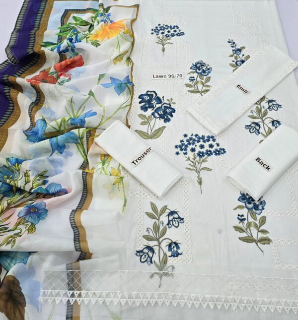 Women's Unstitched Lawn Collection - Image 2