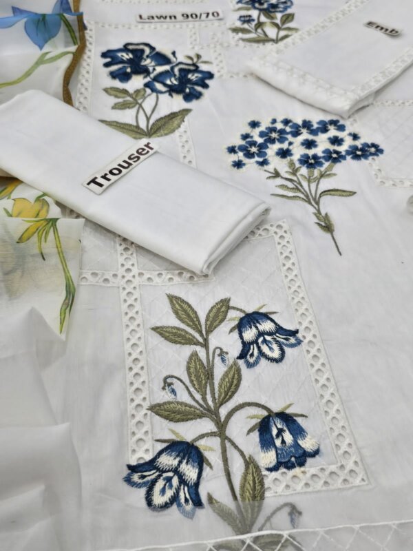 Women's Unstitched Lawn Collection - Image 3
